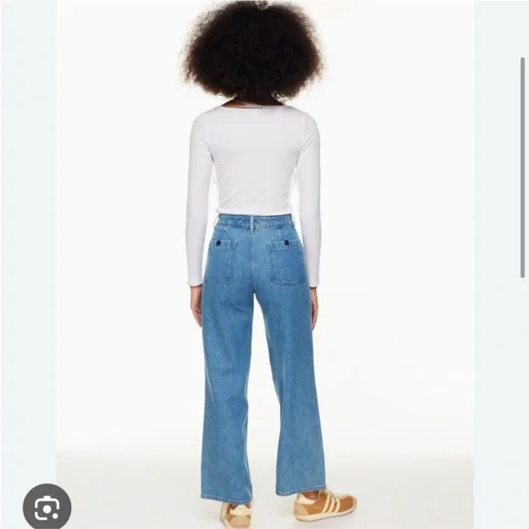 Wilfred Free (29/30) Adrift Wide Leg Trouser Jeans - Picture 2 of 9